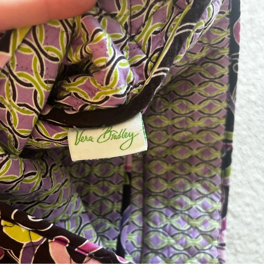 VERA BRADLEY Crossbody‎ Messenger Bag in Purple Punch